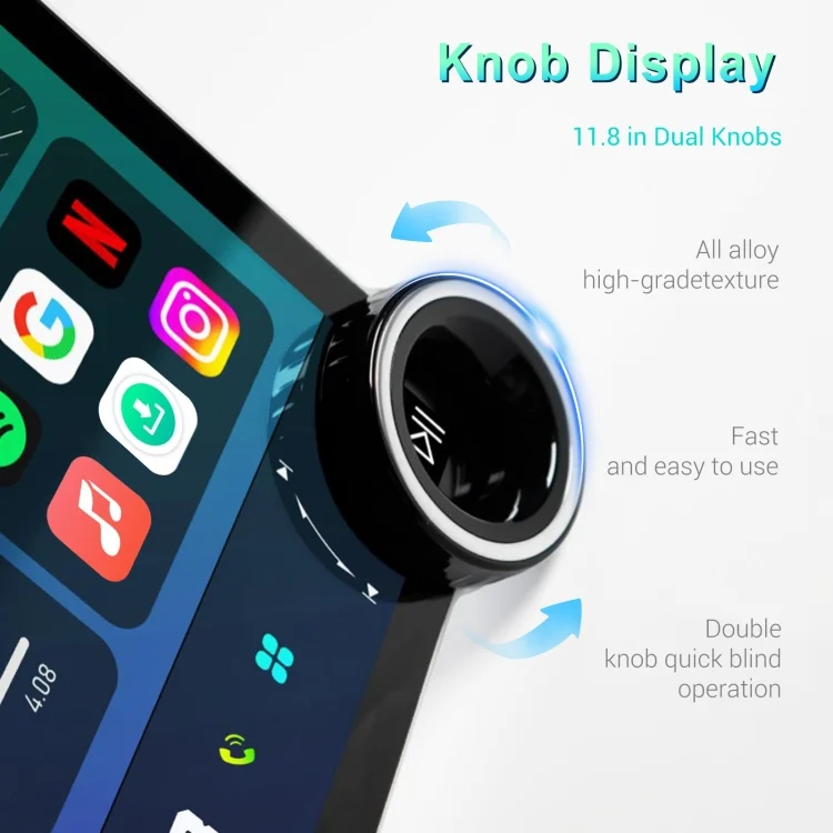 TBD06046922_B12.webp 11.8 Inch 4+64G Dual Knob Player Android Large Screen Navigation Wireless CarPlay Reversing Image - Image 13