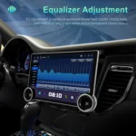 11.8 Inch 4+64G Dual Knob Player Android Large Screen Navigation Wireless CarPlay Reversing Image - Image 3