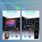 11.8 Inch 4+64G Dual Knob Player Android Large Screen Navigation Wireless CarPlay Reversing Image - Image 7