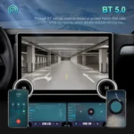 11.8 Inch 4+64G Dual Knob Player Android Large Screen Navigation Wireless CarPlay Reversing Image - Image 9
