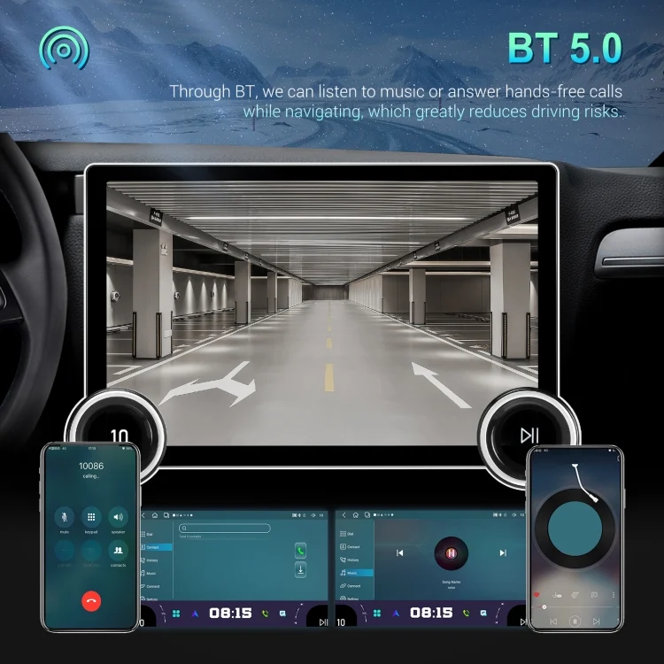 TBD06046922_B8.webp 11.8 Inch 4+64G Dual Knob Player Android Large Screen Navigation Wireless CarPlay Reversing Image - Image 9