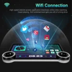 11.8 Inch 4+64G Dual Knob Player Android Large Screen Navigation Wireless CarPlay Reversing Image - Image 10