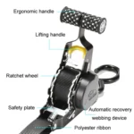 Auto Retract Tensioner Automobile And Motorcycle Cargo Fixing Straps - Image 4