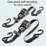 Auto Retract Tensioner Automobile And Motorcycle Cargo Fixing Straps - Image 7