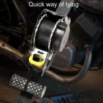 Auto Retract Tensioner Automobile And Motorcycle Cargo Fixing Straps - Image 9