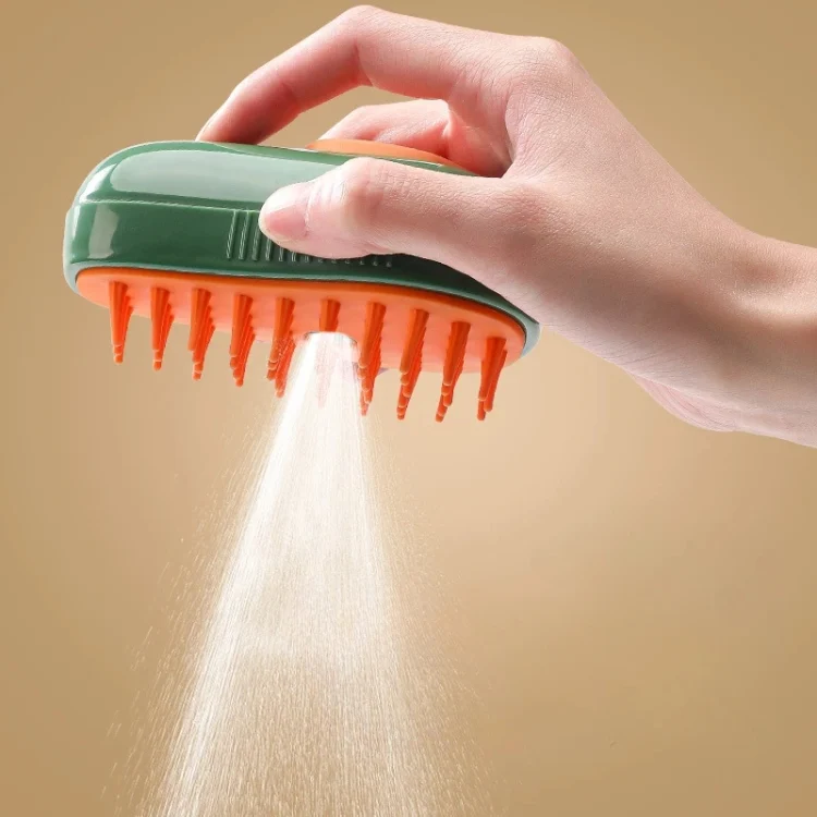 TBD06046947_B3.webp Pet Spray Steamy Brush Cat Dog Grooming Massage Comb - Image 4