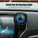 F11 Car USB Colorful Gradient Light Cooling Fan Automotive Interior - Image 10