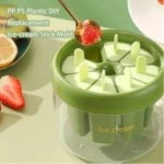 Homemade Popsicle Molds 8 Grid Ice Popsicle Maker With Ice Storage Bin - Image 3