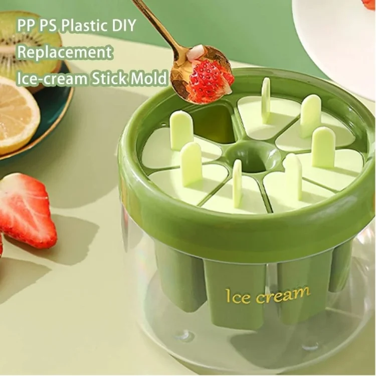 TBD06046969_B2.webp Homemade Popsicle Molds 8 Grid Ice Popsicle Maker With Ice Storage Bin - Image 3