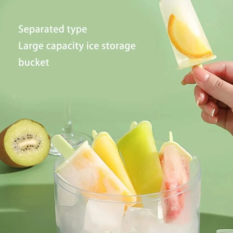 TBD06046969_B6.webp Homemade Popsicle Molds 8 Grid Ice Popsicle Maker With Ice Storage Bin - Image 7