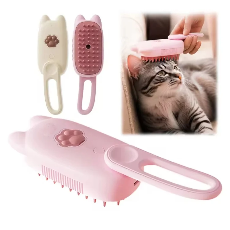TBD06046984_B1.webp Pet Electrical Spray Massage Comb Hair Removal Cleaning Grooming Brush - Image 2