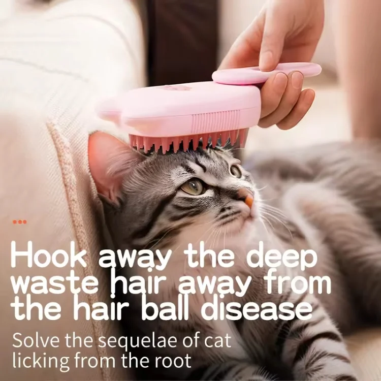 TBD06046984_B2.webp Pet Electrical Spray Massage Comb Hair Removal Cleaning Grooming Brush - Image 3