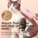 Pet Electrical Spray Massage Comb Hair Removal Cleaning Grooming Brush - Image 7