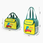 Portable Lunch Bag Bento Box Carrying Case Cute Cartoon Insulated Picnic Bag - Image 8