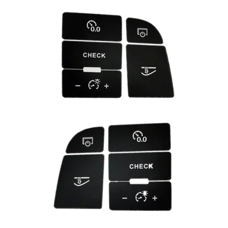 TBD06046995_B1.webp For Audi A6/A6L 2005-2011 Central Control Button Repair Sticker - Image 2