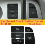For Audi A6/A6L 2005-2011 Central Control Button Repair Sticker - Image 4