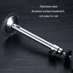 Hanging Stainless Steel Camera Bracket 360 Degree Adjustable Universal Surveillance Mounting Holder - Image 3