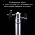 Hanging Stainless Steel Camera Bracket 360 Degree Adjustable Universal Surveillance Mounting Holder - Image 6