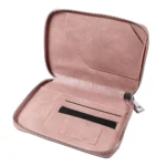RFID Anti-theft Large Capacity Zipper Passport Bag Multifunctional Travel Document Storage Bag - Image 4