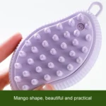Dog Cleaning Supply Fillable Shower Gel Type Cats Dog Massage Bathing Brush - Image 5