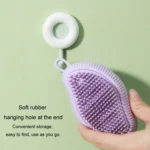 Dog Cleaning Supply Fillable Shower Gel Type Cats Dog Massage Bathing Brush - Image 8