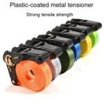 Motorcycle Ratchet Tensioner Cargo Bundling And Luggage Fixing Straps - Image 4