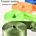 Motorcycle Ratchet Tensioner Cargo Bundling And Luggage Fixing Straps - Image 5