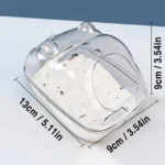 Hamster Bathroom Toilet Dual Purpose Nest Splash-proof Small Animals Golden Bear Bathtub - Image 6