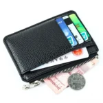 Multi-card Slot Zipper Card Holder Large Capacity Ultra-thin Coin Purse - Image 8