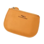 Leisure Ultra-thin Ladies Coin Purse Zippered Mini Wallet