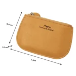 Leisure Ultra-thin Ladies Coin Purse Zippered Mini Wallet - Image 2