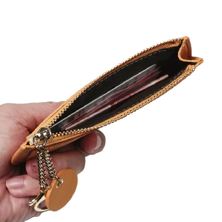TBD06047036_B3.webp Leisure Ultra-thin Ladies Coin Purse Zippered Mini Wallet - Image 4