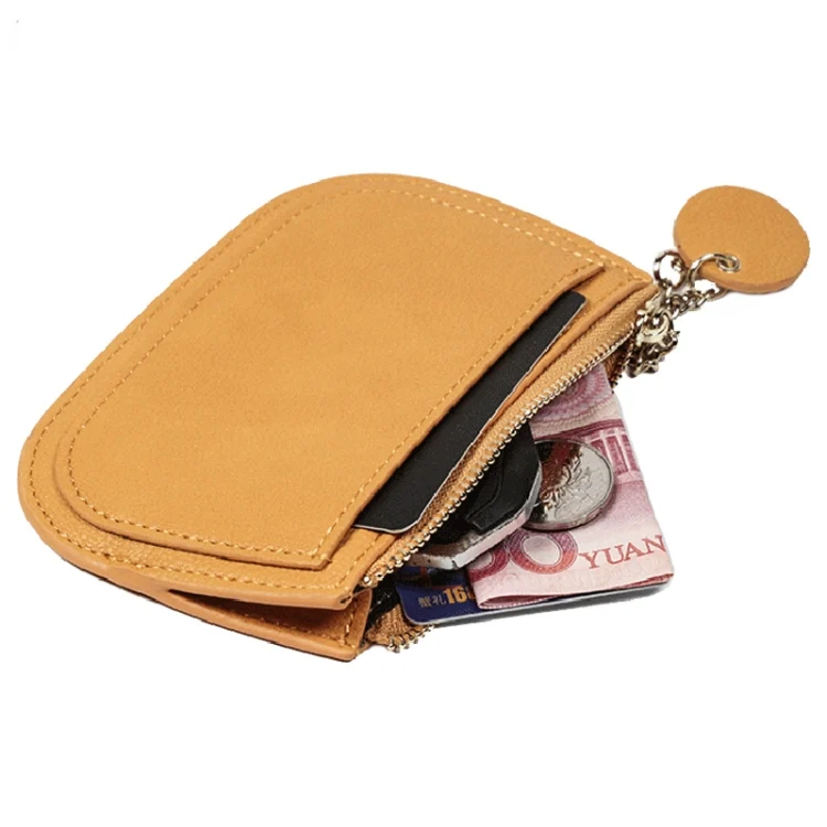 TBD06047036_B4.webp Leisure Ultra-thin Ladies Coin Purse Zippered Mini Wallet - Image 5