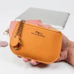 Leisure Ultra-thin Ladies Coin Purse Zippered Mini Wallet - Image 6