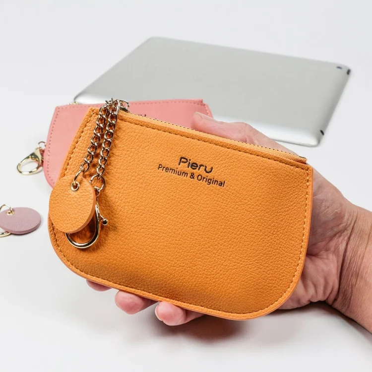 TBD06047036_B5.webp Leisure Ultra-thin Ladies Coin Purse Zippered Mini Wallet - Image 6