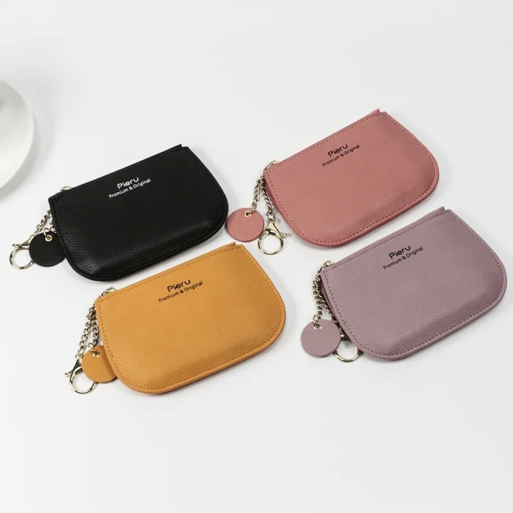 TBD06047036_B6.webp Leisure Ultra-thin Ladies Coin Purse Zippered Mini Wallet - Image 7