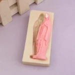 Virgin Mary Fondant Silicone Cake Molds DIY Chocolate Clay Mold Pastry Baking Tool - Image 5