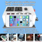 DC 12V To AC 220V Car Inverter Dual Socket 4USB - Image 7