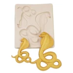 Cake Silicone Mold Snake Shape Fondant Chocolate Decoration Mold Kitchen Baking Tool - Image 2
