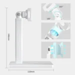 Rechargeable Mini UV Led Lamp for Nails Gel Dry With 360 Degree Rotating Stand - Image 10