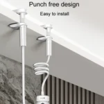 Punch-Free Surveillance Camera Mounting Bracket Cabinet Ceiling Rack - Image 3