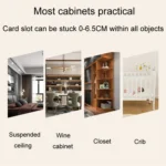 Punch-Free Surveillance Camera Mounting Bracket Cabinet Ceiling Rack - Image 6