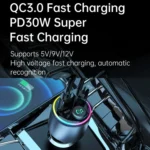 48W Car Bluetooth MP3 Player with Fast Charging - Image 4