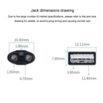 1.25m For Shaver / Water Refill Device USB TTo 8-Figure Tail Charging Cable Power Cord - Image 4