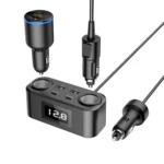 One To Four PD+QC Car Cigarette Lighter Multi-Port Mobile Phone Charger - Image 2