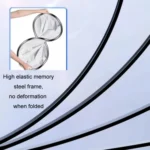 145x80cm Car Front Windshield Sun Protection Laser Sunshade Blinds - Image 4