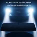 145x80cm Car Front Windshield Sun Protection Laser Sunshade Blinds - Image 6