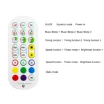 24-Key 2.4G Smart Colorful Running Water LED Light Strip Controller - Image 3