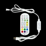 24-Key 2.4G Smart Colorful Running Water LED Light Strip Controller - Image 5