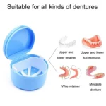 Braces Soaking Storage And Cleaning Box Portable Dental Reservation Case - Image 4